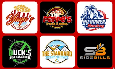 I will do a modern hand drawn logo design for your business