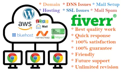 I will setup dkim spf mx spam mail inbox email delivery spam mail fix, Fiverr