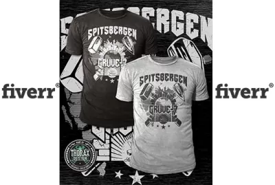 I will design custom amazing t shirt