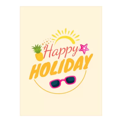 I will design your christmas holiday card