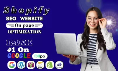 I will do shopify SEO website onpage optimization , PSD