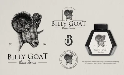 I will make awesome vintage logo with hand drawn illustration