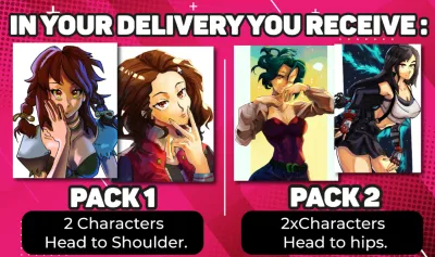 I will draw custom anime or manga style illustration