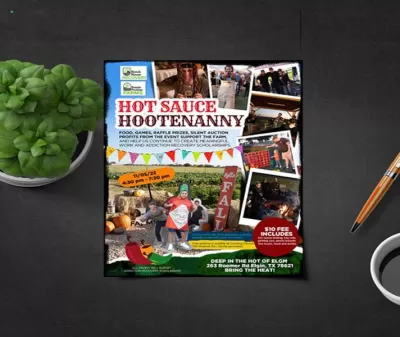I will provide awesome print ready flyer or magazine ad with new ideas