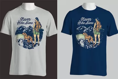 I will do a custom illustrated t shirt design for you