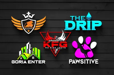 I will do modern business logo creation for your brand or company