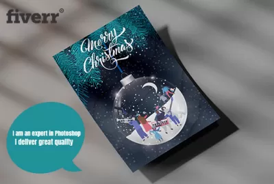 I will do wedding or event postcard invitation design greeting card