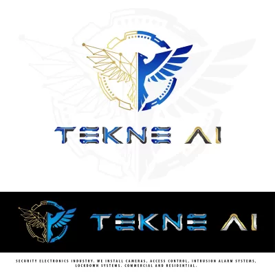 security and technology logo and computer networking