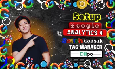 I will setup google analytics 4, search console and tag manager for google service