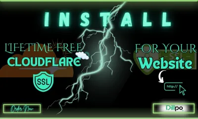 I will install lifetime free cloudflare SSL for your website, Dillpo