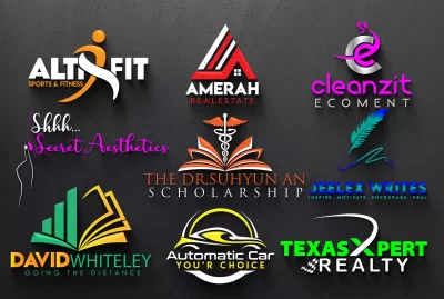 I will design a professional modern minimalist business logo