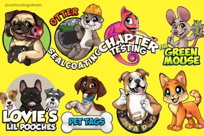 I will create a professional character, mascot, animal cartoon logo