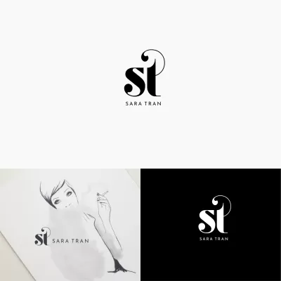 I will professionally design feminine minimal art logo in short time
