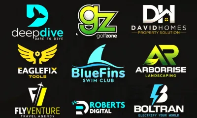 I will make modern minimalist stunning business logo design