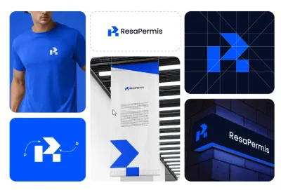 I will do modern minimalist business logo design with full branding kit