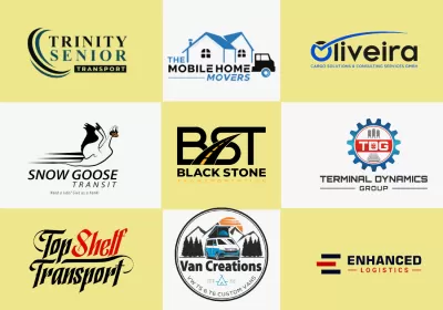 i will make logo design for trucking transport and logistic