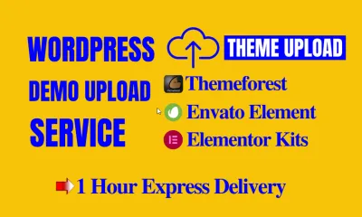 I will install wordpress theme, envato elements kit, themeforest template