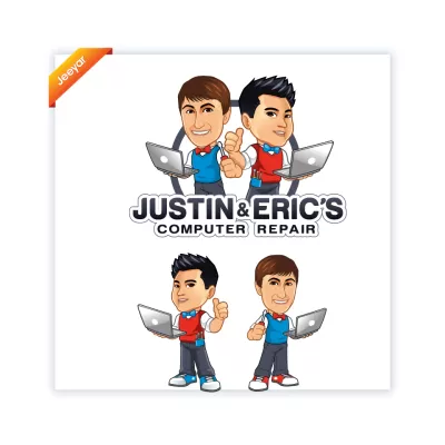 I will create a creative and unique logo for computer repair