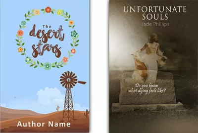 I will design print cover and amazing ebook cover with free vector