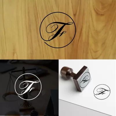 I will make monogram type logo for attorney legal law or lawyer