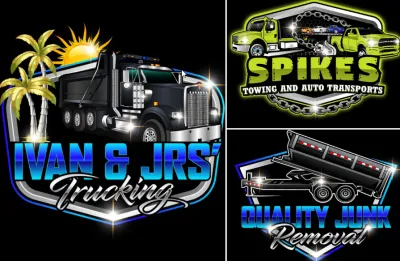 I will do trucking logistics and transport logo within 24 hours 