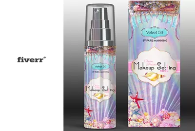 I will design cute animals, stickers, mermaid character for wallart