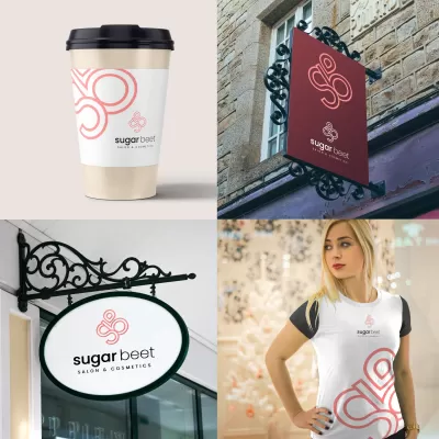 I will design cosmetic beauty,hair,nails salon spa and fashion logo