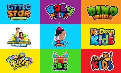 I will design cute logo for kids, kick, shop, pets, app, games, animals