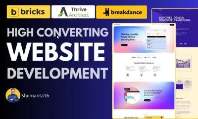 I will be your bricks builder, thrive architect, breakdance reliable developer