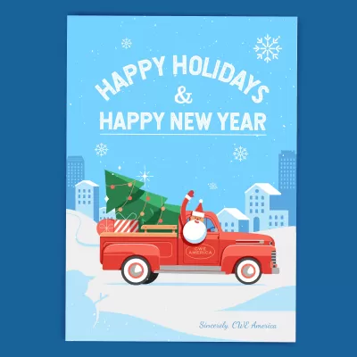 I will do christmas card, holiday invitations, or party poster design