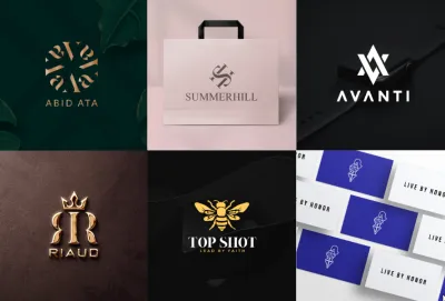 I will do modern minimalist business logo design and brand identity