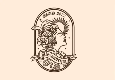 I will do detailed hand drawn logo design in vector