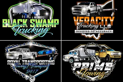 I will creative design for transport logistics dispatching trucking logo within 24hours