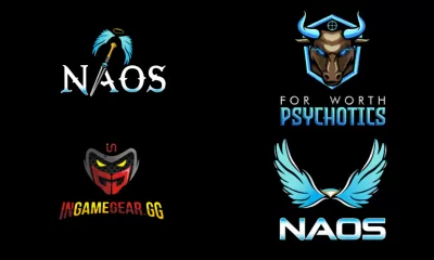 I will design initial logo esports twitch youtube gaming