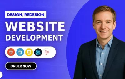 I will front end website development or develop business website