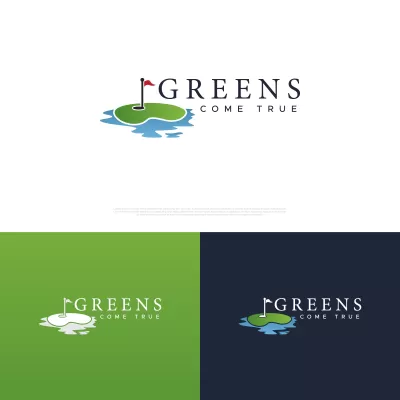 I will unique green agricultural design lawn care, landscape logo