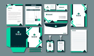 I will do business card and stationery design with logo