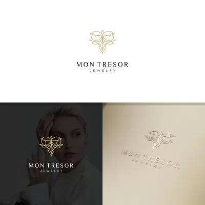 I will make luxury beauty fashion and boutique logo for you