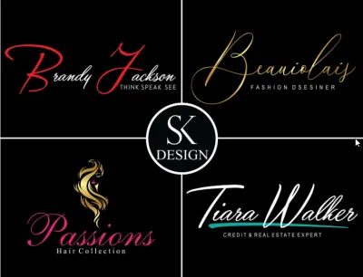 I will do professional real estate business signature logo design