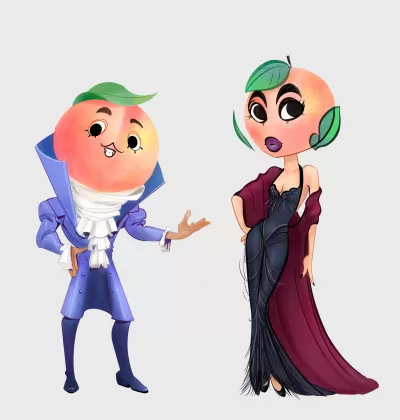 I will draw wedding portrait