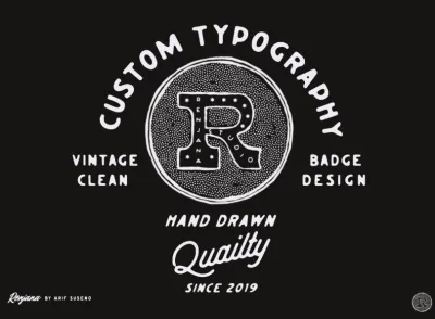 I will create modern minimalist hand drawn logo design