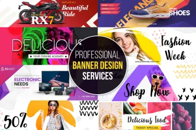I will design web banner ads in 2 hours