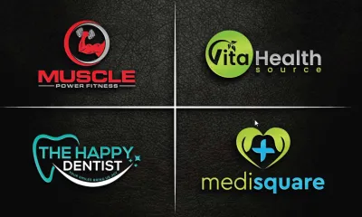 I will design a modern eye catching dental clinic and dentist logo