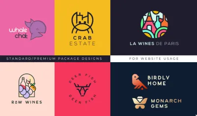 I will do modern minimalist logo design for business