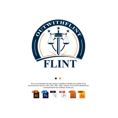 I will create a professional logo for legal, attorney or law firm