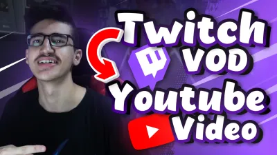 I will edit your twitch stream vod for a youtube video quickly