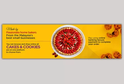 I will design website banner, header, web ads and social media post