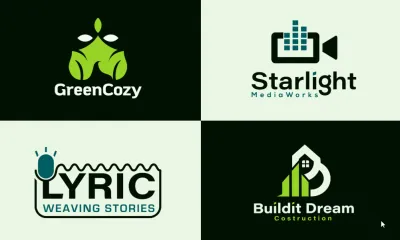 I will create modern minimalist business logo for your company or brand