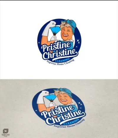 I will make cleaning ,maintenance house logo design