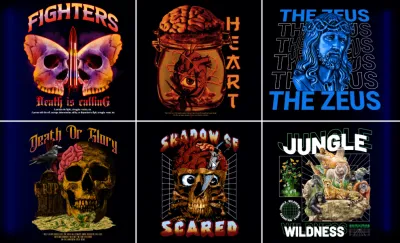 I will make graphic shirt design streetwear